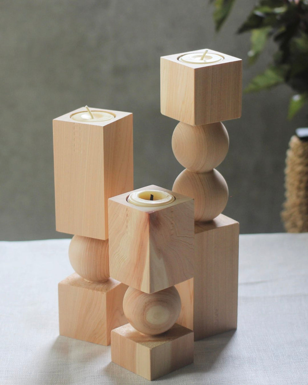 伊万里色絵　キャンドルスタンド立て 伊万里色絵キャンドルスタンド立て