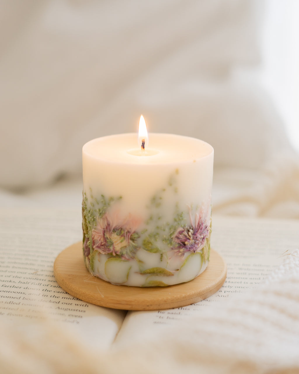 ロスフラワーのソイキャンドル[Vegan処方